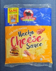 Kerry Swiss Bear Nacho Cheese Sauce 1Kg 1 Liter Halal Sos Keju KFC CHEESY WEDGES