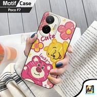 Mobile Phone Case poco 5GF7 | poco F7 Pro 5G | poco Latest Ultra 5GF7 with Lotso Motif | Softcase hp