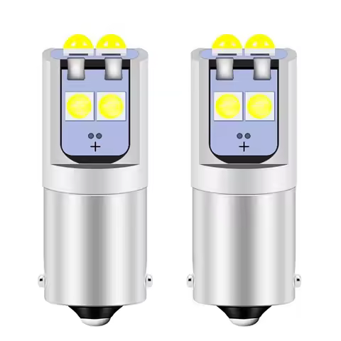 2PCS T4W T11 H6W BA9S BAX9S BAY9S Super Bright LED Car Reading Dome Lamp Auto Parking Light License 