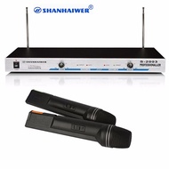 Original VHF dual channel handheld wireless microphone System KTV Karaoke home theater  cordless Meg