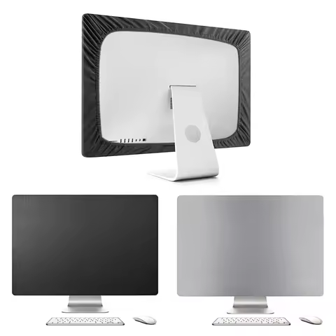 Monitor Protective Cover Flexible Polyester For 27Inch Computer Dust Cover For IMac Macbook Pro Air 