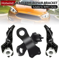 HOTWIND 4Pcs Front Headlamp Repair Kit Bracket Clip Right Left Car Headlight Repair Brackets For BMW