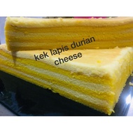 Kek Lapis Durian Cheese
