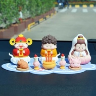 【ks1492.my】 Ready Stock National Trendy Cartoon God of Wealth Little Fairy Office Mini Version Deskt