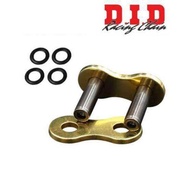 ข้อต่อโซ่ D.I.D Racing 520 erv7 โซ่ใช้ในการแข่งขัน connect (X-Ring) DID Gold X-Ring Drive Chain 520 