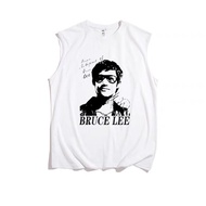 Chinese Kung Fu Bruce Bruce Bruce Bruce Clothing Pure Cotton Short-Sleeved T-Shirt Bruce Bruce T-Shi