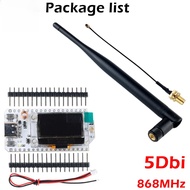 ESP32 LoRa V3 Dev Board 868MHz 5dBi SMA Male Omni-Directional Antenna SX1262 0.96" OLED WiFi/BLE Typ