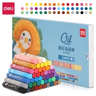 Deli Colour Oil Pastel Crayon Design 24 / 36 / 48 Colours 72087