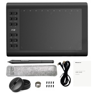 10moons G10 Digital Art Graphics Drawing Tablet 10x6 Inches with Battery-free Stylus Compatible with Windows Android OTG