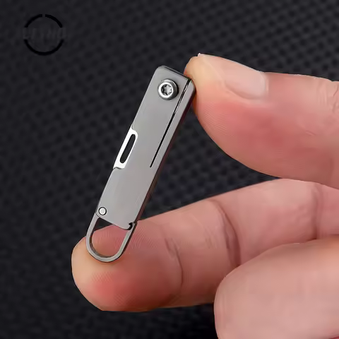 EDC Titanium Mini Folding Knife Pocket Knive Thin Pocket Knife Pocket Knife For Women Fruit Knives O