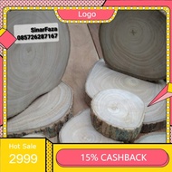 Wood slice 8-9-10cm wooden log cut/, best-selling wooden decoration/ FNX2 BF9