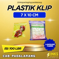 ZIPLOCK CLIP PLASTIC 7 X 10 CM Plastic Ziplock