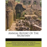 Annual Report of the Secretary by Amherst (US edition, paperback)