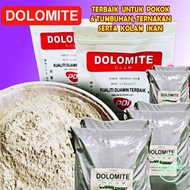 #2KG#DOLOMITE (PERLIS DOLOMITE INDUSTRY)#: 2kg (Baja penyubur  tumbuhan, rawatan kolam ikan, &  tern