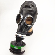 Rubber Grimace Gas Mask Spray Paint Chemical Anti-dust Fire Gas Mask Gas Mask Full Mask