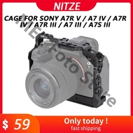 Nitze Cage for Sony a7R V / a7 IV / a7R IV / a7R III / a7 III / a7S III Camera - T-S13A