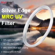 MRC UV40.5mm Filter Lens Hood Cover Cap for Sony Mirrorless Cameras A7C A6400 A6300 A6100 ZVE10 16-5