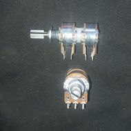 Aplus c100k original c 100k double stereo potentiometer c 100k double A-plus meter F Fajar electro 2