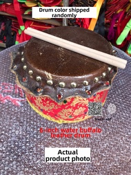 Handmade Drum Skin Dragon Boat Drum Adult Performance Gong Drum 5-8-24 Inches Foshan Lion Dance Waki
