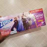 Frozen 美國直送   Ziploc frozen保鮮袋 30個 (一盒4 款)