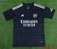 Arsenal goalkeeper black jersey 23/24 Thai quality football jersey for men