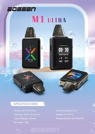 Ready JT BOSEEN M1 ULTRA POD KIT 1200MAH AUTHENTIC