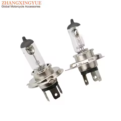 2PC H4 PX43T Bulb Headlight 12V 35/35W For Motorcycle Scooter ATV Kart 50cc 70cc 100cc 125cc 150cc 2