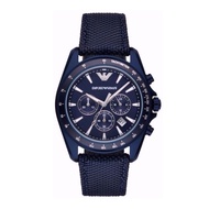 Emporio Armani AR6132 Chronograph Quartz Blue Nylon Men'S Watch [Pre-order]