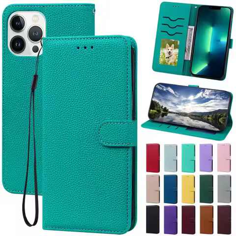 Leather Flip Case For Vivo V15 V11 V17 X21S S1Pro V21 Y30 Y31 Y50 Y51 Y72 Y91 Y83 Y19 Y21 Y33S Y76 Y