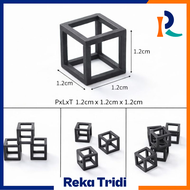 Shrimp Shelter Cube / Tempat Sembunyi Shrimp Kotak Plastik