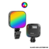 ไฟดารา ไฟ LED ติดหัวกล้อง ต่อขาตั้ง ถ่ายภาพ วิดีโอ คอนเทนต์ TikTok แบบพกพา ปรับสีได้ 360 มีแบตในตัว