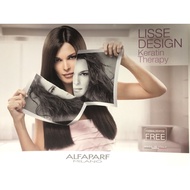 ALFAPARF MILANO Lisse Design Keratin Therapy （Shampoo/Conditioner/Kera-Treatment)100% Authentic