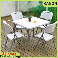 Portable Folding Dining Set Home Dining Table Dining Table 4 Seater Dining Chair Table With Chair Set