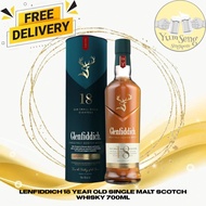 Glenfiddich 18 Years Old Single Malt Scotch Whisky 700ml