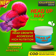 Serbuk Jenong Louhan untuk Memperbesar Jenong Louhan Vitamin Ikan Louhan Kamfa SRD Cencu Bonsai Obat