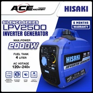 [Hisaki] LPV2500 INVERTER GENERATOR Inverter Silent Compact Petrol Generator 2000Watt Silent Series