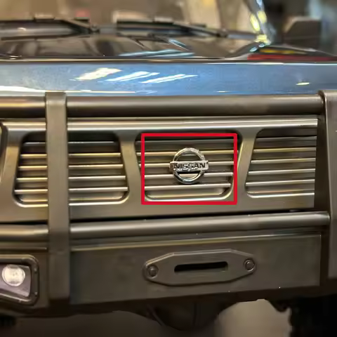 YIKONG yk4107 1/10 RC Car Spare Parts Simulation Car Logo Accessories