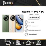 Realme 11 Pro+ 5G Smartphone (12GB RAM+512GB ROM) | Original Realme Malaysia