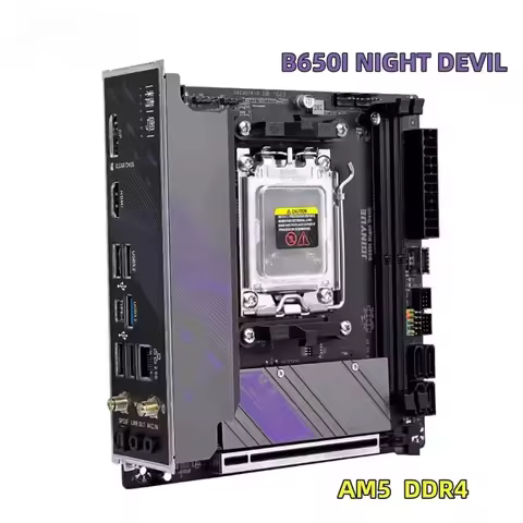 B650 ITX Motherboard Set AMD R5 7500F CPU AM5 LGA1700 2*16GB 6000Mhz DDR5 Dual Channel Memory RAM B6