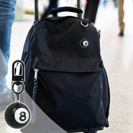 <spemall> Mini Billiards Keychain Billiard Ball Keychain Black 8 Ball Keychain Mini Pool Ball Charm 