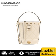 Tory Burch Willa Womens One Shoulder Crossbody Handbag Bucket Bag