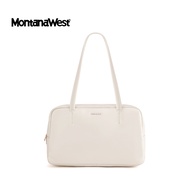 Montana West กระเป๋าสะพายทรงสี่เหลี่ยมเรียบง่าย กระเป๋าสะพายไหล่ สไตล์เกาหลี แฟชั่นเรโทร MWC-532