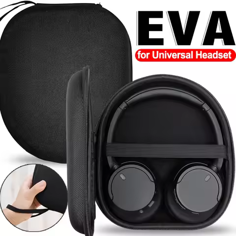 EVA Carrying Headphone Case Headset Travel Bag for Sony MDR-ZX100 ZX110 ZX300 ZX310 ZX600 WH-CH 720N