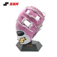 吉星 日本SSK棒球手套全牛皮內野手套成人進階AdvancedProedge系列粉色