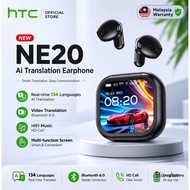 HTC NE20 In-Ear Mini Bluetooth Headphones with LCD Multi-Functional Screen, AI Translationand Wirele