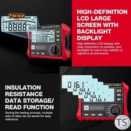 TS HT5203 Insulation Resistance Tester with Clear Interface Labels and Safety Marks