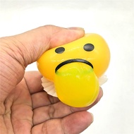 New Squishy Puking Egg Yolk Stress Ball With Yellow Goop Relieve Stress Toy Funny Squeeze Tricky Antistress Disgusting Egg Toys