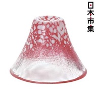 東洋佐佐木 - 日本 東洋佐佐木 富士山招福杯 紅色 日本製 清酒燒酎用玻璃杯 禮盒裝 (432)【市集世界 - 日本市集】