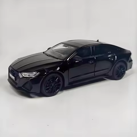 1:18 AUDI RS7 Sportback Coupe Remote Control Alloy Diecast Model Car Sound Rechargeable Light Displa