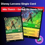 [Set 12 Wilds Unknown] Milo Thatch-Getting His Hands Dirty 82/204/Single Card Disney LORCANA ENG [Ra